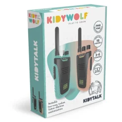 Walkie Talkies Kidytalk Natural-Cyan · Kidywolf
