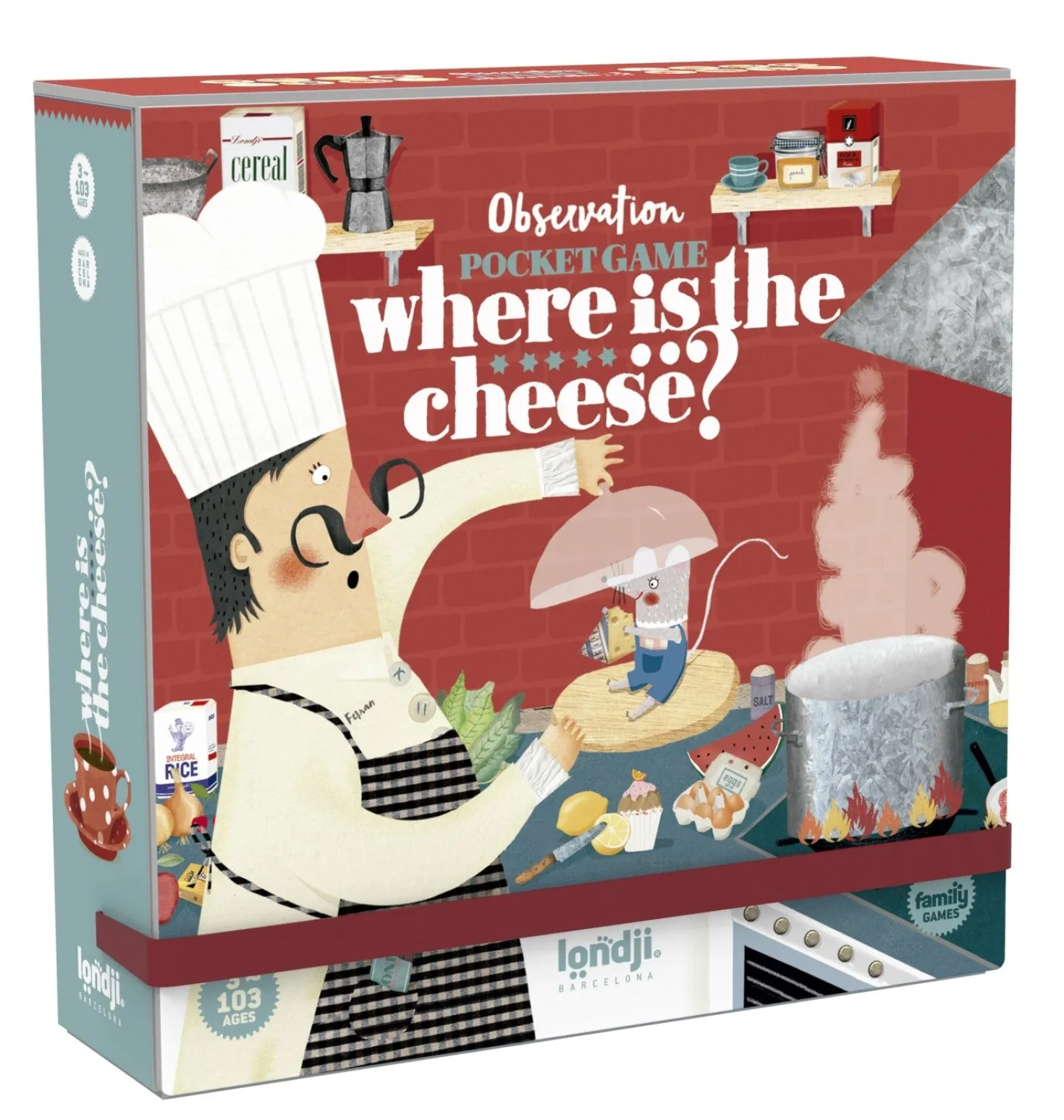 Where is the Cheese Pocket Game · Londji