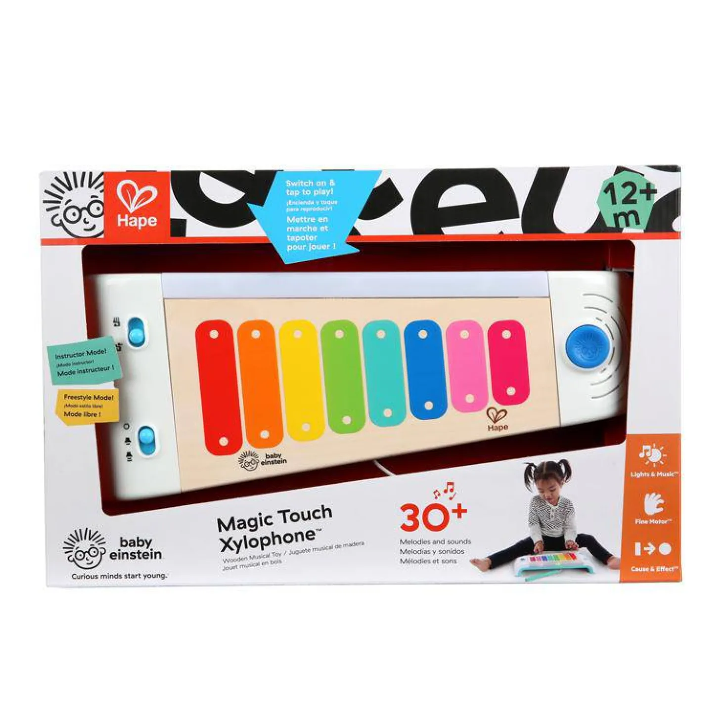 Xilófono Magic Touch · Baby Einstein · Hape