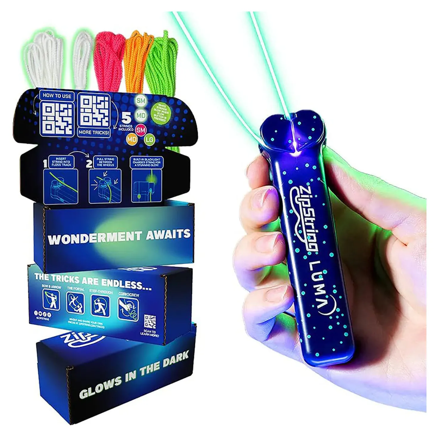 ZipString · Varios colores